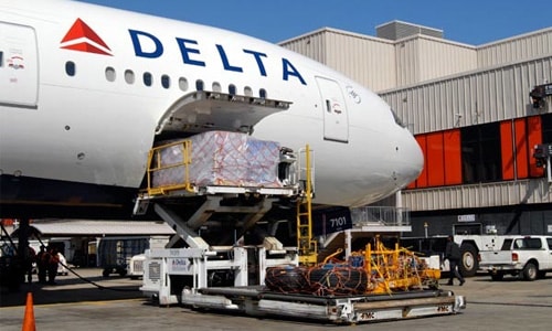 Delta Air Cargo Freight Delta Air Cargo Freight bluebird